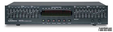 Audiosource Eq 200 10 Band Stereo Graphic Equalizer At
