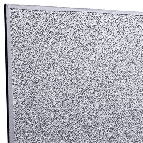 With a variety in style, pattern, and color, you will be able to seamlessly match your ceilings to the aesthetics of any room. Tutor PVC Laminated Ceiling Tile 2x2 Square Edge