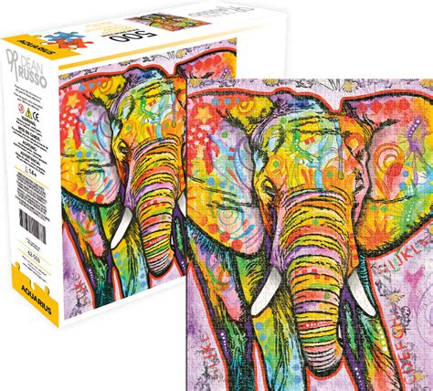 Elephant 500 Pieces Aquarius Puzzle Warehouse