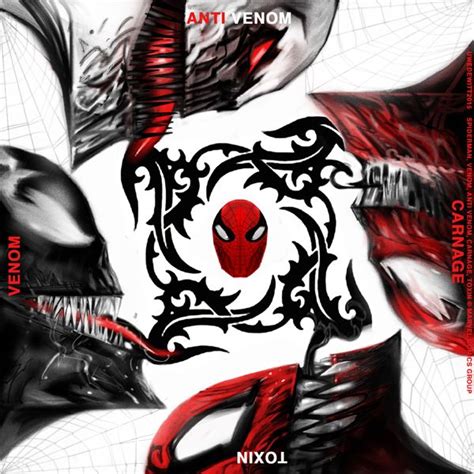 Venom Anti Venom Carnage Toxin Spidermanrhcp Famous Album Covers