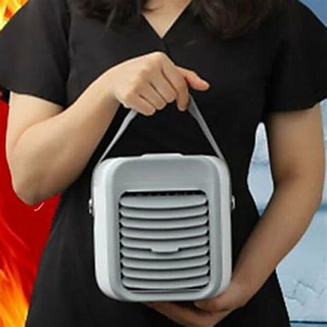 Blaux Portable Ac Cooler Ultra Cool Evaporative Air Conditioner Cooler Jin Massager