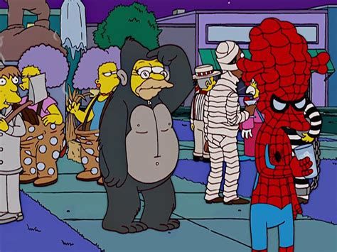 Simpsons Cartoon The Simpsons Halloween Cartoons