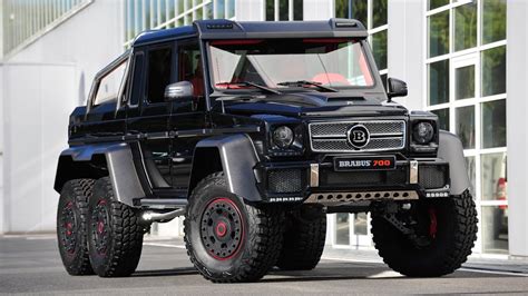 2013 Brabus B63s 700 6x6 Based On Mercedes Benz G63 Amg 6x6 Review