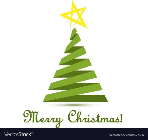 Christmas Tree Royalty Free Vector Image Vectorstock