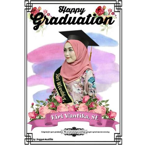 Memberi hadiah kado berupa foto wisuda yang telah diedit yang terkesan menarik dan tentunya kekinian untuk saudara, sahabat dan orang yang disayang merupakan sebuah kebahagian tersendiri. Kado wisuda / kado ulang tahun / ilustrasi wajah / bingkai ...