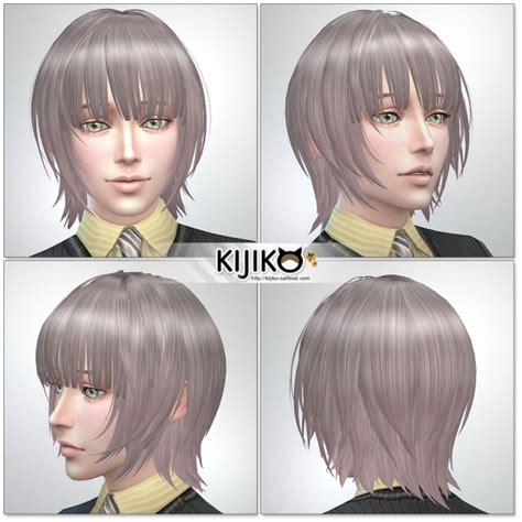 Long Straight Hair For Males At Kijiko Sims 4 Updates 4ca