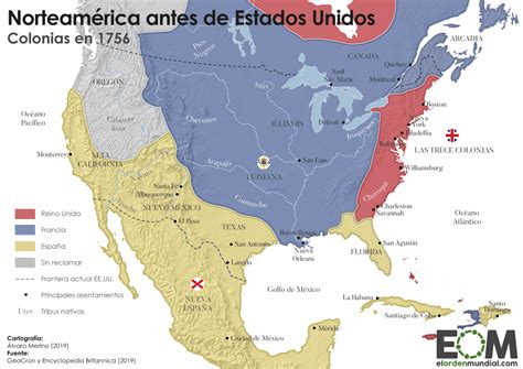 La Expansi N De Los Estados Unidos Mapas De El Orden Mundial Eom