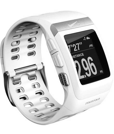 Nike Sportwatch Gps Powered By Tomtom White Gps Running Watch