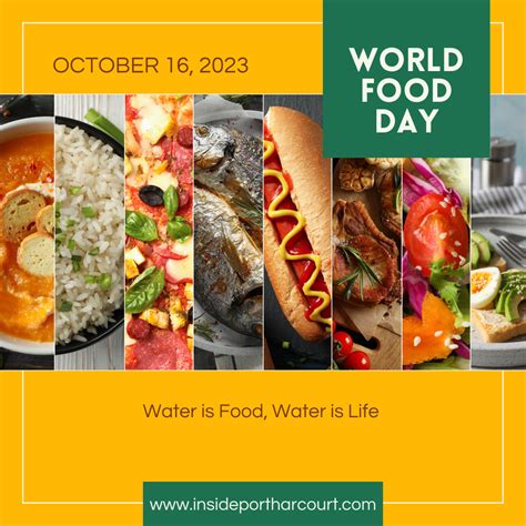 World Food Day 2023 Theme And History Inside Port Harcourt Media