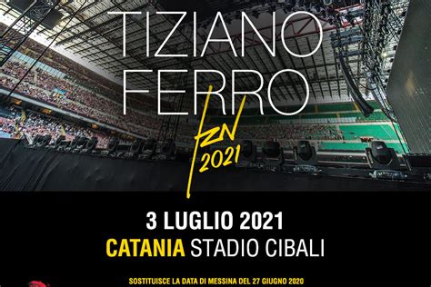 Lo ha condizioni che non permettono di realizzare alcun tour di grande livello, compreso quello di tiziano ferro, che è stato quindi spostato al 2021. Tiziano Ferro nel 2021 a Catania. I concerti dopo sette ...