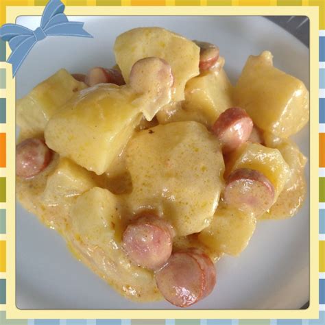 Recette Pommes De Terre Knackis Sauce Cheddar Au Cookeo Sur Vos Fourchettes Blog De
