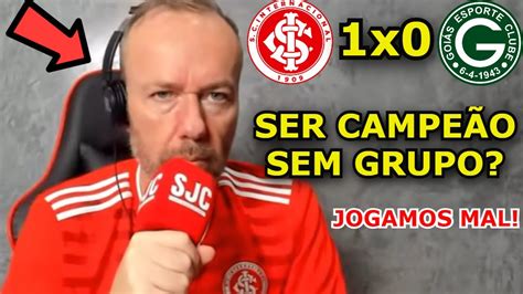 COMENTÁRIO FABIANO BALDASSO INTER 1X0 GOIÁS YouTube