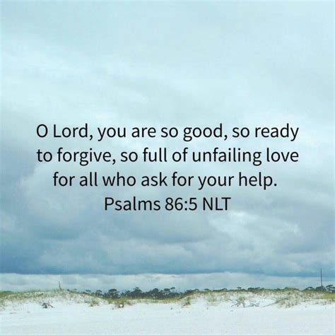 Psalms 865 Psalms Psalm 86 Forgiveness