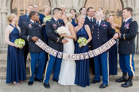 Enlisted marine dress blue uniform this is the dress uniform worn by enlisted grade marines for formal or ceremonial occasions. Military wedding - Dress Blues - Groomsmen in Dress Blues ...