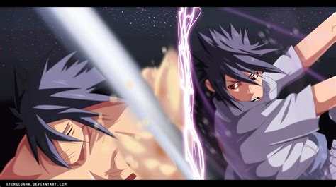 Naruto 657 Madara Vs Sasuke By Stingcunha On Deviantart