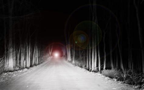 Dark Country Road Bright Light Photograph By Leeann Mclanegoetz