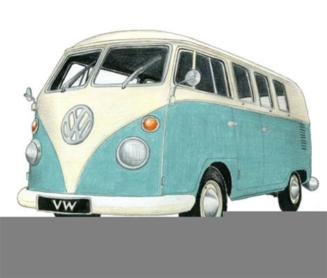 Vw Van Clipart Free Images At Vector Clip Art Online