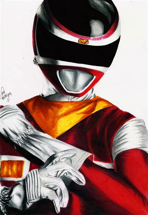 Power Rangers In Space Red Space Ranger By Ovictorrodrigues On Deviantart