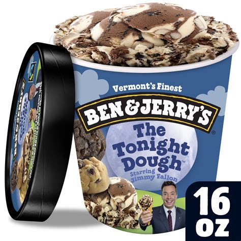 Ben And Jerrys The Tonight Dough Caramel And Chocolate Ice Cream 1 Pint