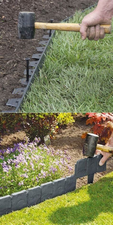 A nice clean garden edge gives your landscape definition and texture. Inexpensive Garden Edging Ideas, Brick Garden Edging Ideas ...