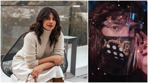 Priyanka Chopra Shares Pic In A Face Shield Protective Goggles And A