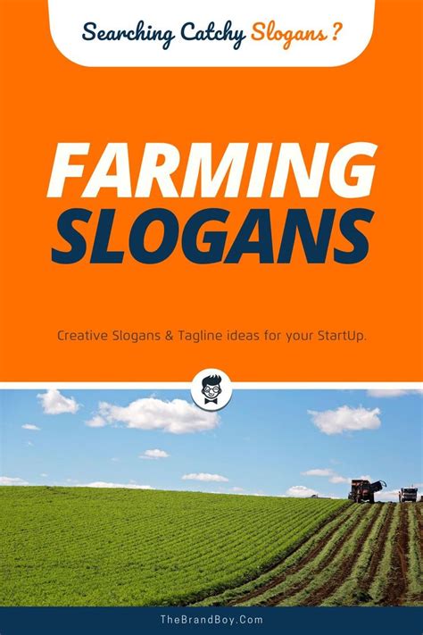 Good Farming Slogans And Taglines Catchy Slogans