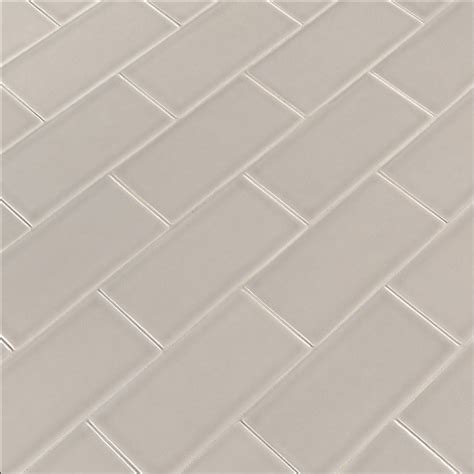 Portico Pearl 4x12 Glossy Subway Tile Backsplash Tile Usa