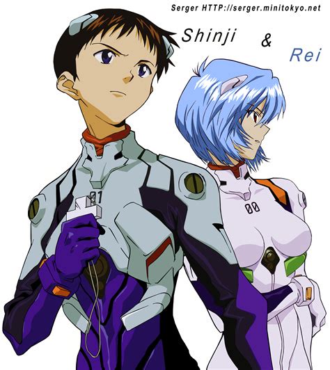 Download Neon Genesis Evangelion Shinji And Rei In Plugsuits