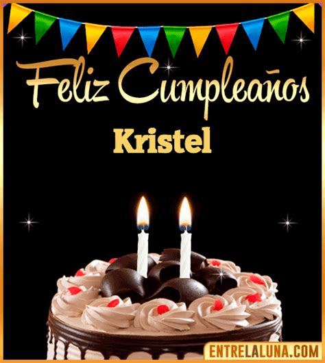 Feliz Cumpleaños Kristel  🎂 Felicidades Kristel 🎉