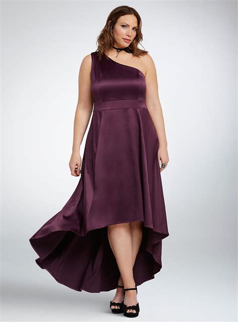 Special Event One Shoulder Hi Lo Dress Dresses Plus Size Dress Fashion