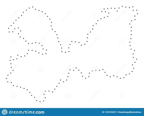 Download Dotted Stroke Leningrad Oblast Map Stock Vector ...