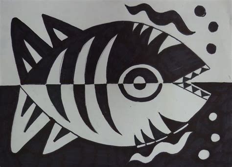 I got so good that i get paid to draw cartoons now. juxtaposing negative space with positive shapes | japanese ...