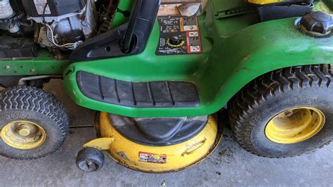 My Mower Deck Wont Lower On My Jd Lt 155 Sorry Dont Know Where To