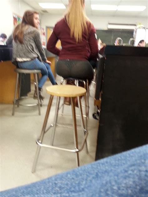 Oh Wow A Student In Chemistry Class Sits On A Stool