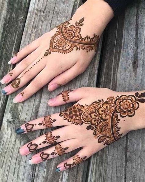 Unique Brown Mehndi Designs For Women Mehndi Designs For Hands