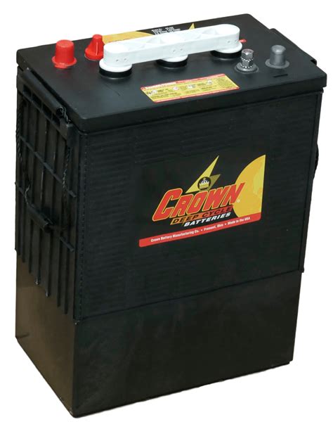 Optima batteries agm spiral cell battery by johnson control usa. Crown 8L16 Deep Cycle 6 Volt 430AH Battery - Pro Battery Shops