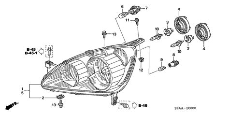 33116-SD4-961 - Genuine Honda Socket, Bulb (Halogen) (Osram)