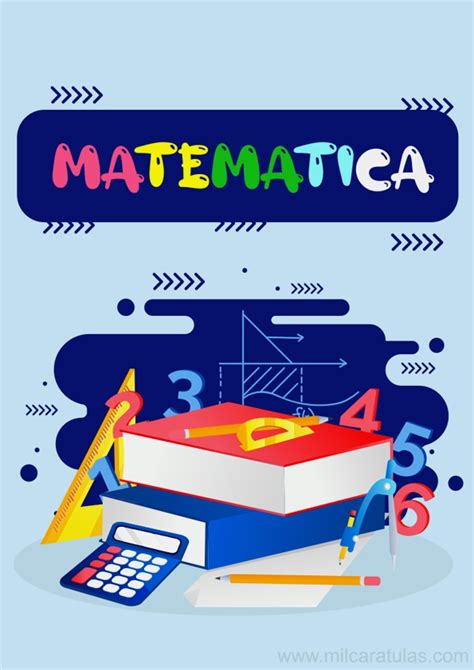 Portadas para Cuadernos de Matemática 2020 Portada de
