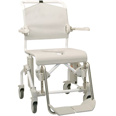 Shower chairs & commodes make showering safe & accessible for the disabled and elderly who may be unable to stand in the shower for long periods. ETAC SWIFT MOBILE SHOWER/COMMODE CHAIR | Scooter World