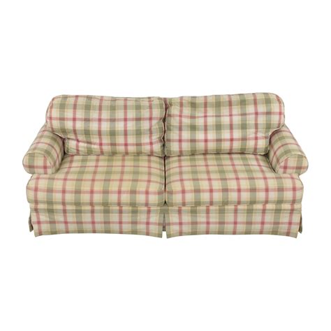 Broyhill Furniture Plaid Sofa 64 Off Kaiyo