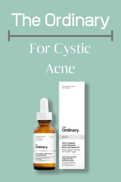 The Ordinary Skincare For Cystic Acne Cystic Acne The Ordinary