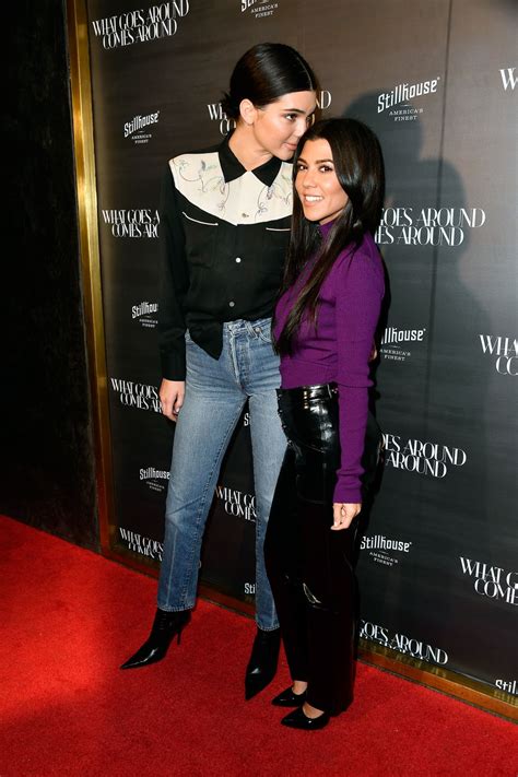 Maybe you would like to learn more about one of these? KENDALL JENNER and KOURTNEY KARDASHIAN at What Goes Around ...