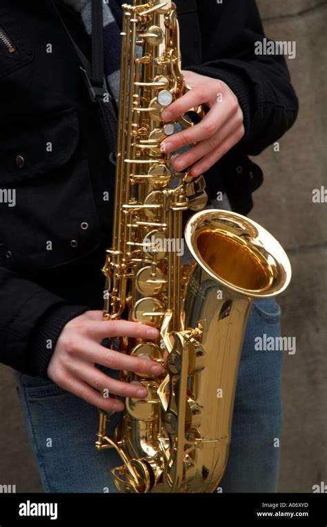 Saxophone Horn Sax Blow Honk Brass Instrument Reed Jazz