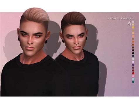 Nightcrawler Sims Nightcrawler Hot Hair In 2020 Sims Hair Sims 4