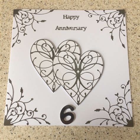 I have collected the best traditional iron wedding anniversary gifts for him that he will absolutely love. £4.5 GBP - Handmade Iron Wedding Anniversary Card Happy ...