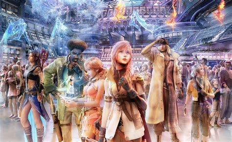 Final Fantasy Final Fantasy Xiii Hope Estheim Lightning Farron Oerba