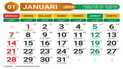 Link Download Kalender 2024 Kalender Pemerintah Kalender Jawa