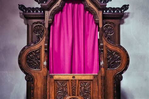 Image Result For Educational Films Catholic Confessional Booth