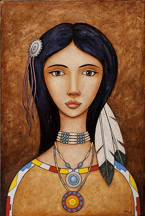 Please select paper type and size when purchasing. Norman Engel Fine Art: Native American Girl