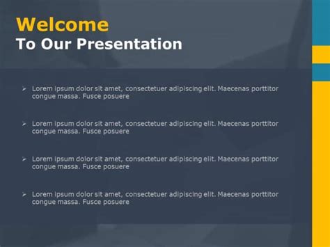 Welcome Slide 12 Powerpoint Template